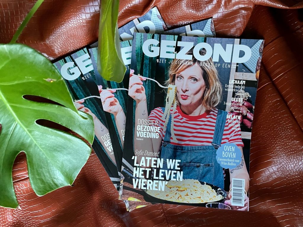 Vandaag in de winkel: de winter-editie van ons magazine Gezond (en dit staat er allemaal in!)