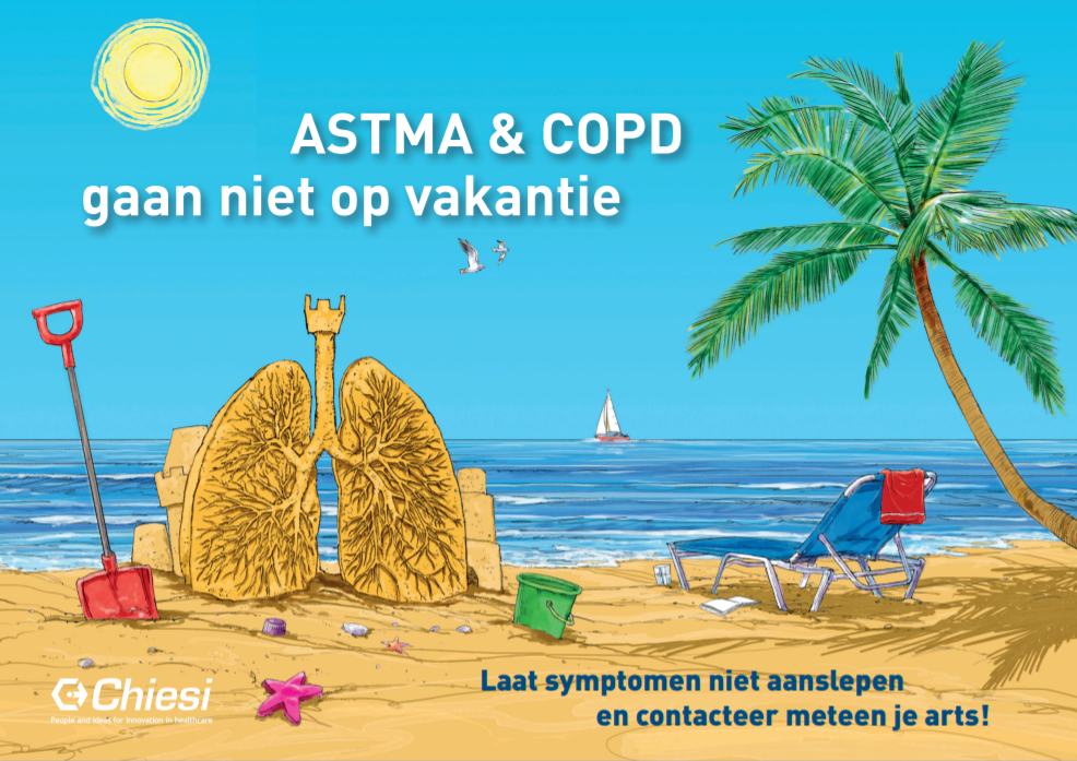 Astma & COPD gaan niet op vakantie