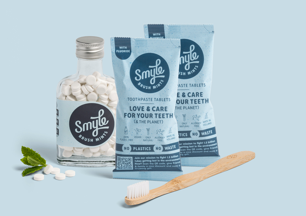 Vangst van de dag: duurzame tandpastatabletten van Smyle