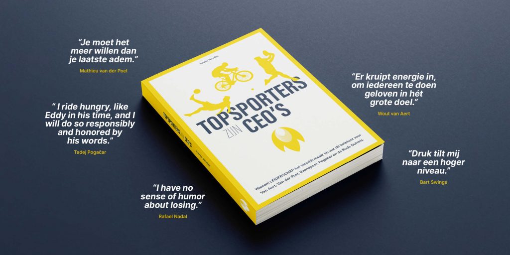 Het geheim achter de grootste sporters aller tijden, nu onthuld in het boek ‘Topsporters zijn CEO’s’
